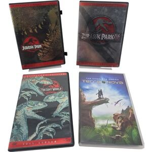 Jurassic Park Collector's Edition + Terra Nova Complete Series 4 DVD Movies